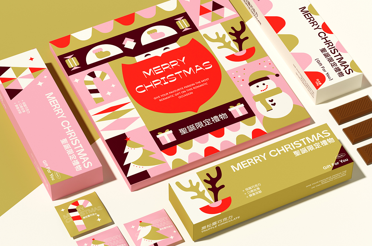 圣诞限定礼品丨包装全案设计