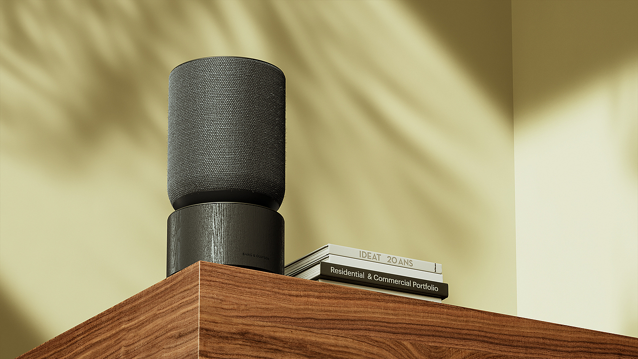 B&O Balance 蓝牙音箱家居场景渲染