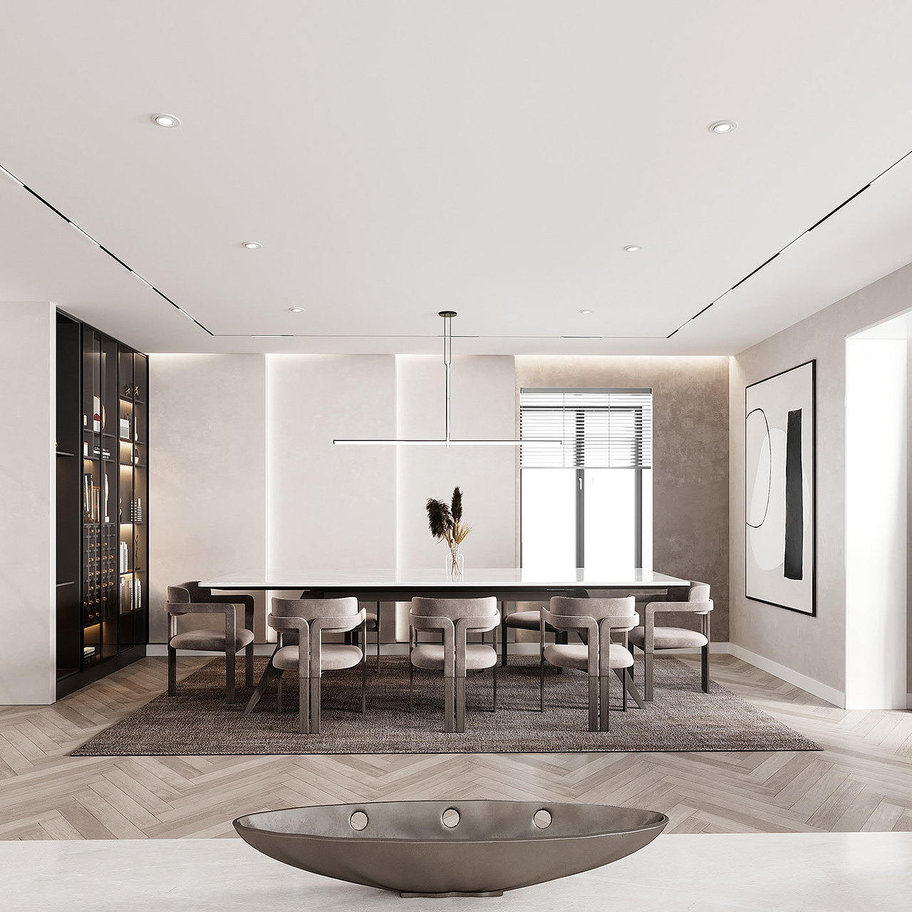 白色简约空间设计 温润细腻!