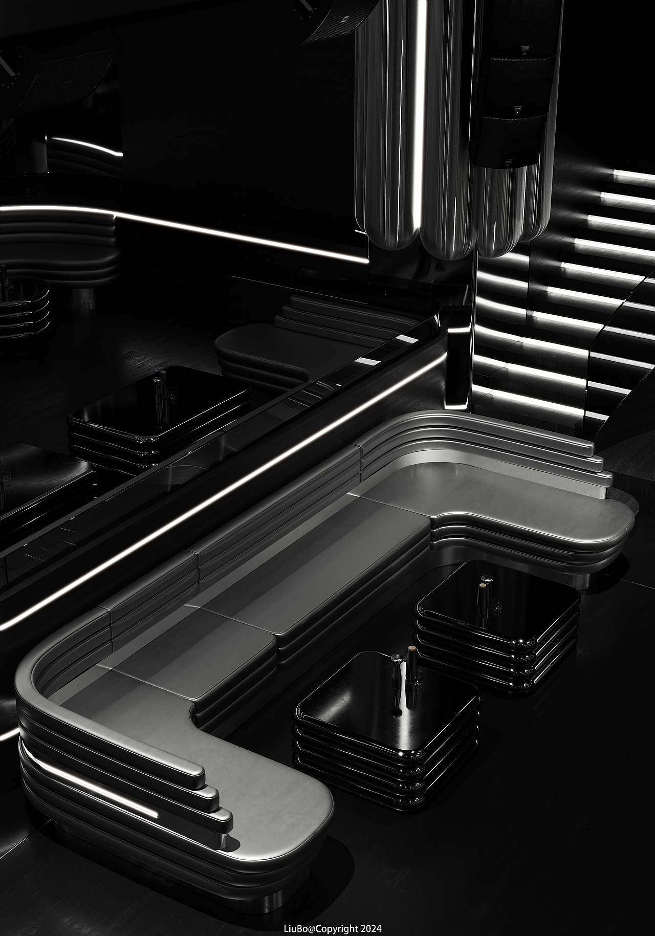 黑金系列酒吧（图ZMzYwMTM2NzAw） - 其他空间 - 站酷设计师Wale_E原创素材 - 站酷ZCOOL