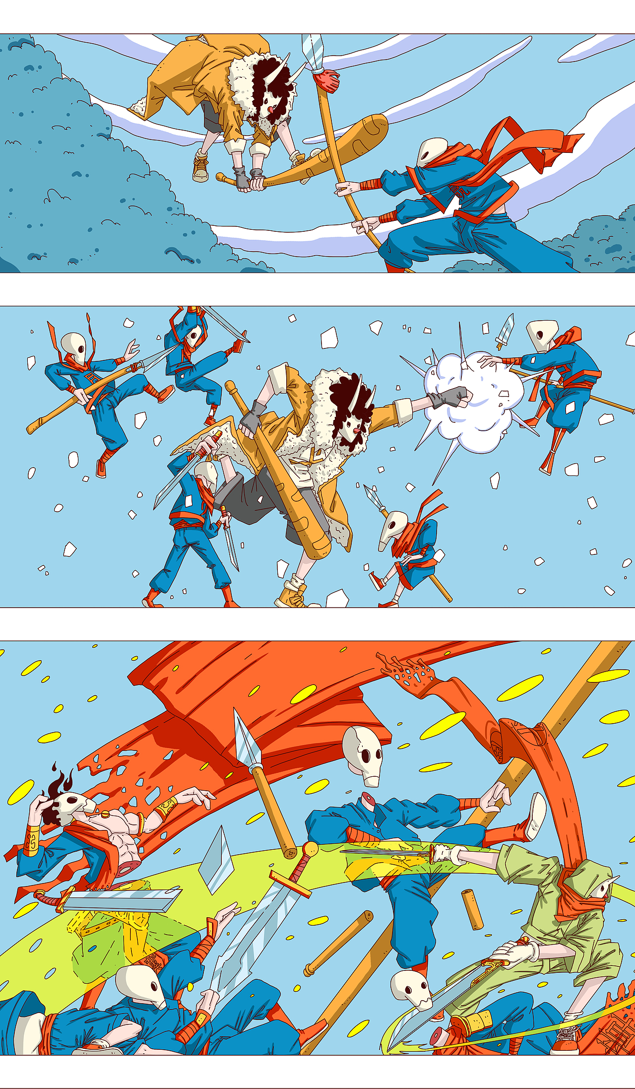 书都出版了，疫情还没过去（图ZMzE4MzM4ODY4） - 绘本 - 站酷设计师艺术悍匪阿洛C原创素材 - 站酷ZCOOL