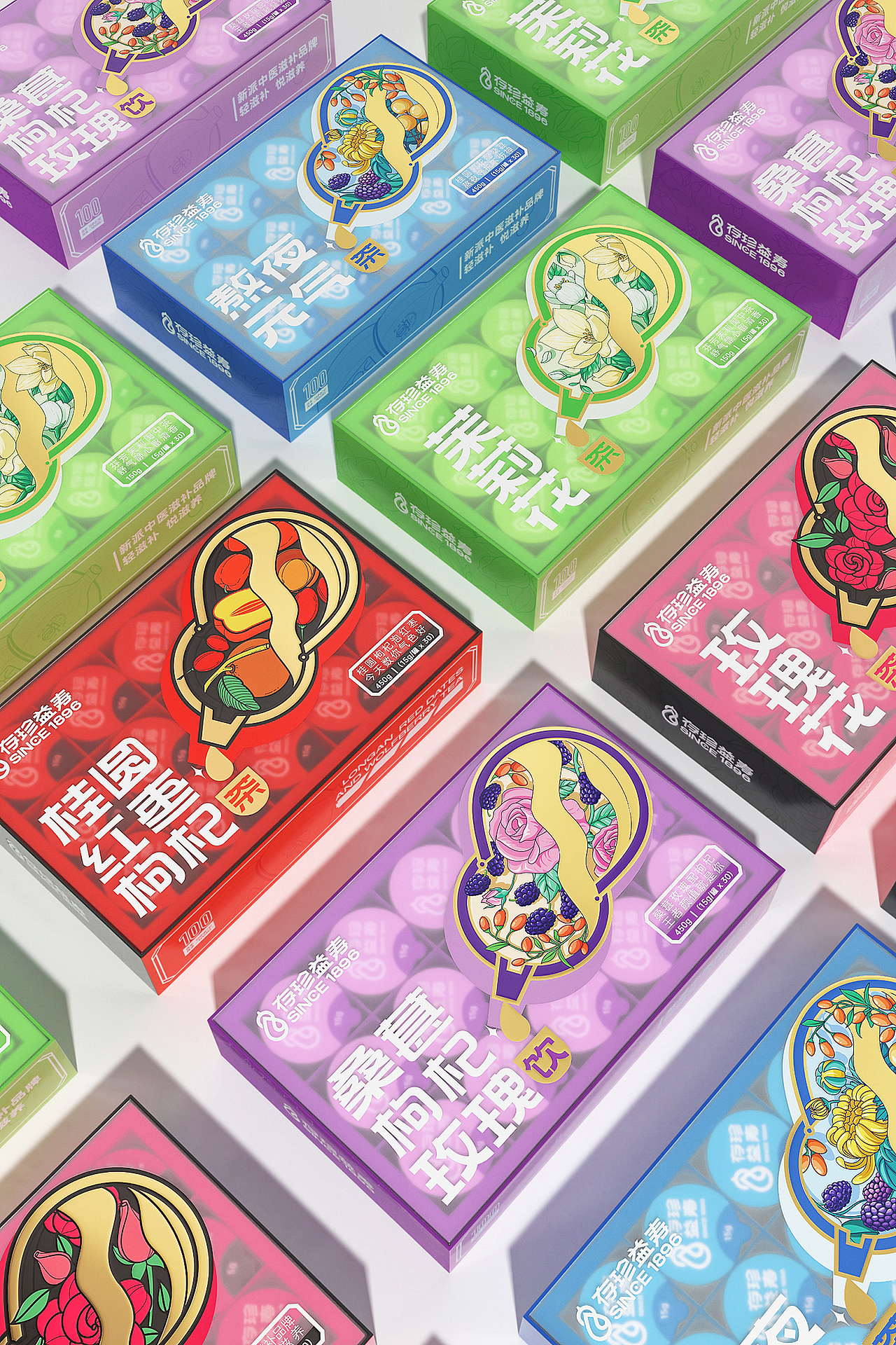 存珍益寿品牌升级（图ZMzA5MTEyOTg0） - 品牌 - 站酷设计师AOCHDA奥创原创素材 - 站酷ZCOOL