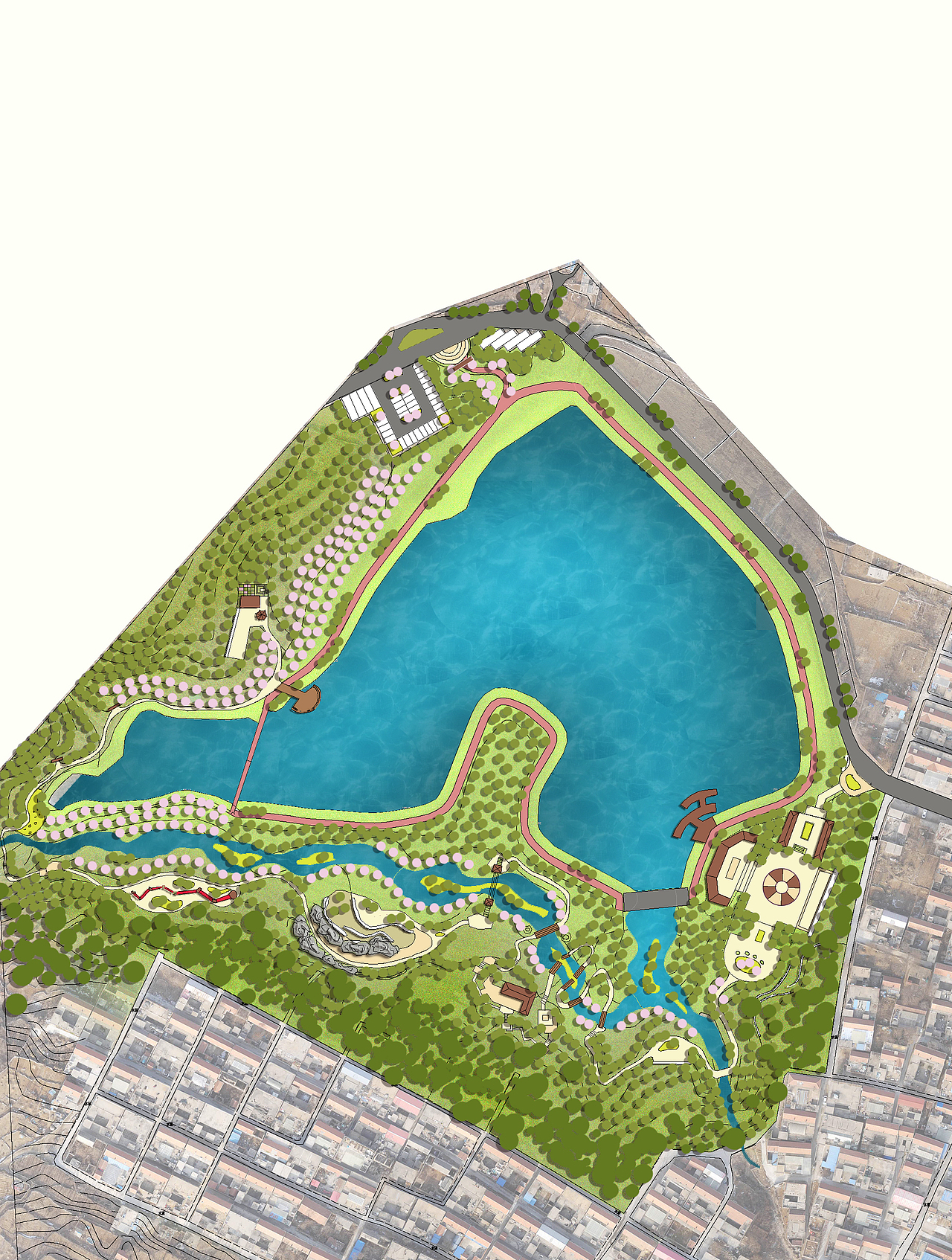 山东新泰黄山村美丽乡村