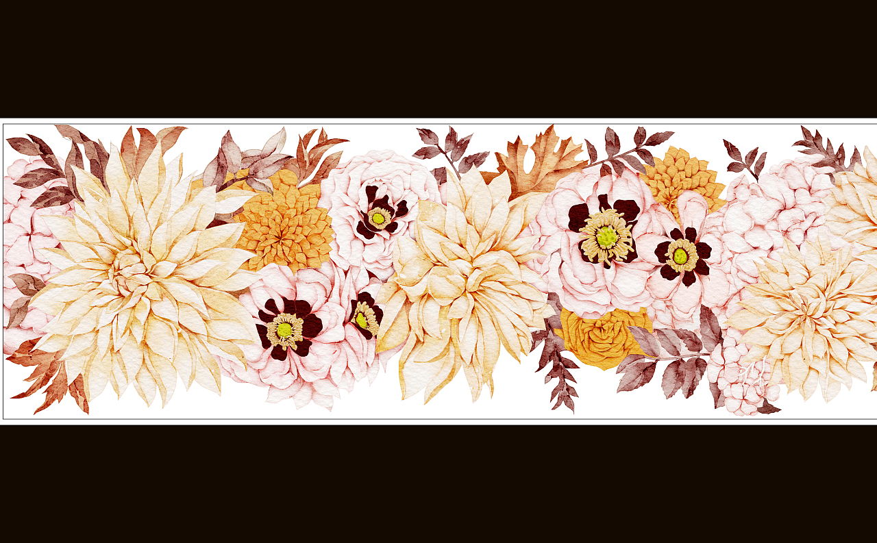 和纸胶带商稿(花边稿)