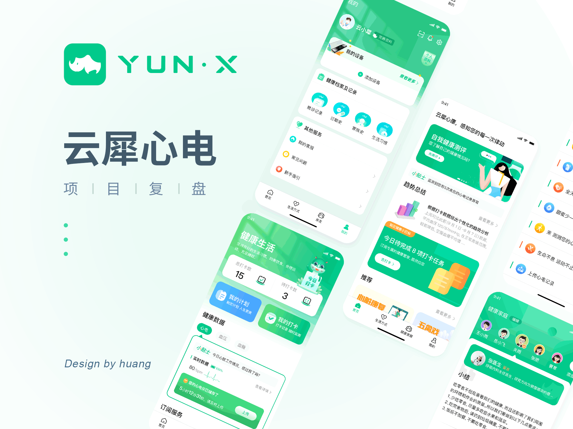「云犀」app-智能AIoT心电管理平台（图ZMzM5ODI0NzA4） - 软件界面 - 站酷设计师一只大黄原创素材 - 站酷ZCOOL