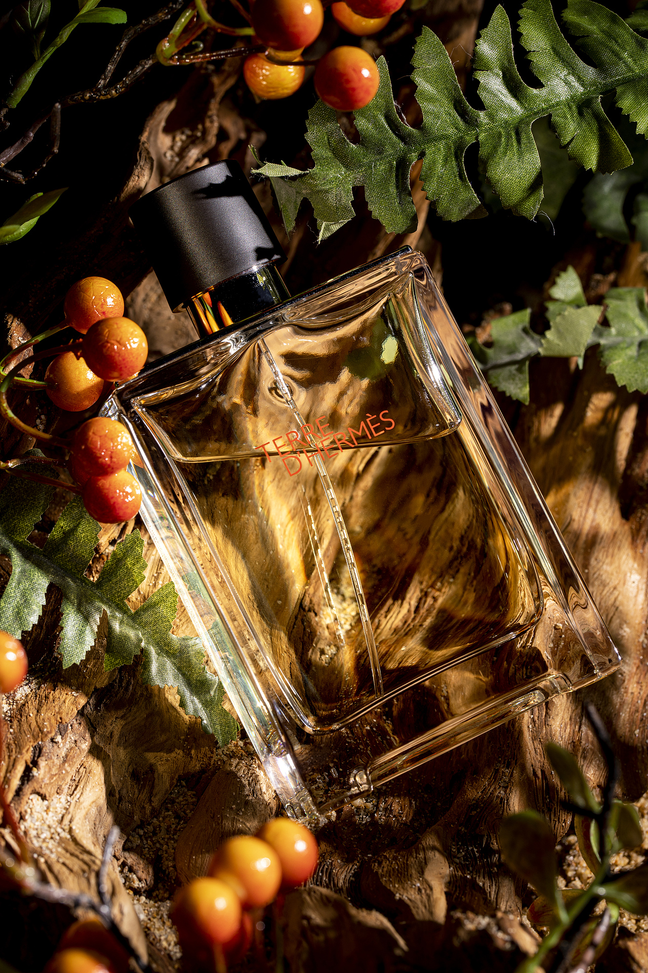 爱马仕大地香水拍摄