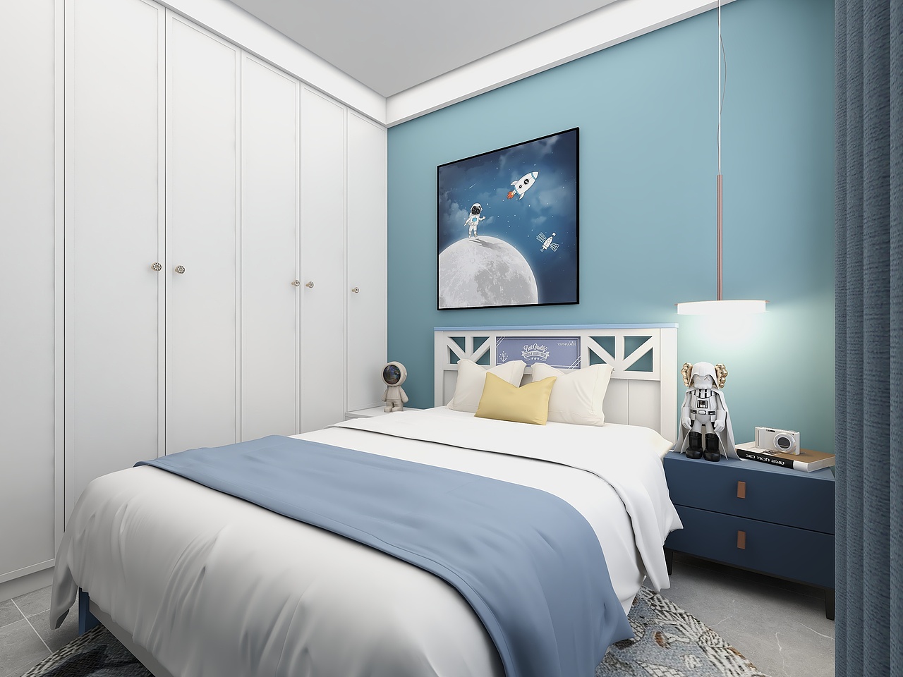 四川岳池御龙湾（111平方地中海三居室）（图ZMzE2ODgyMDY4） - 家装设计 - 站酷设计师设计师成爽原创素材 - 站酷ZCOOL