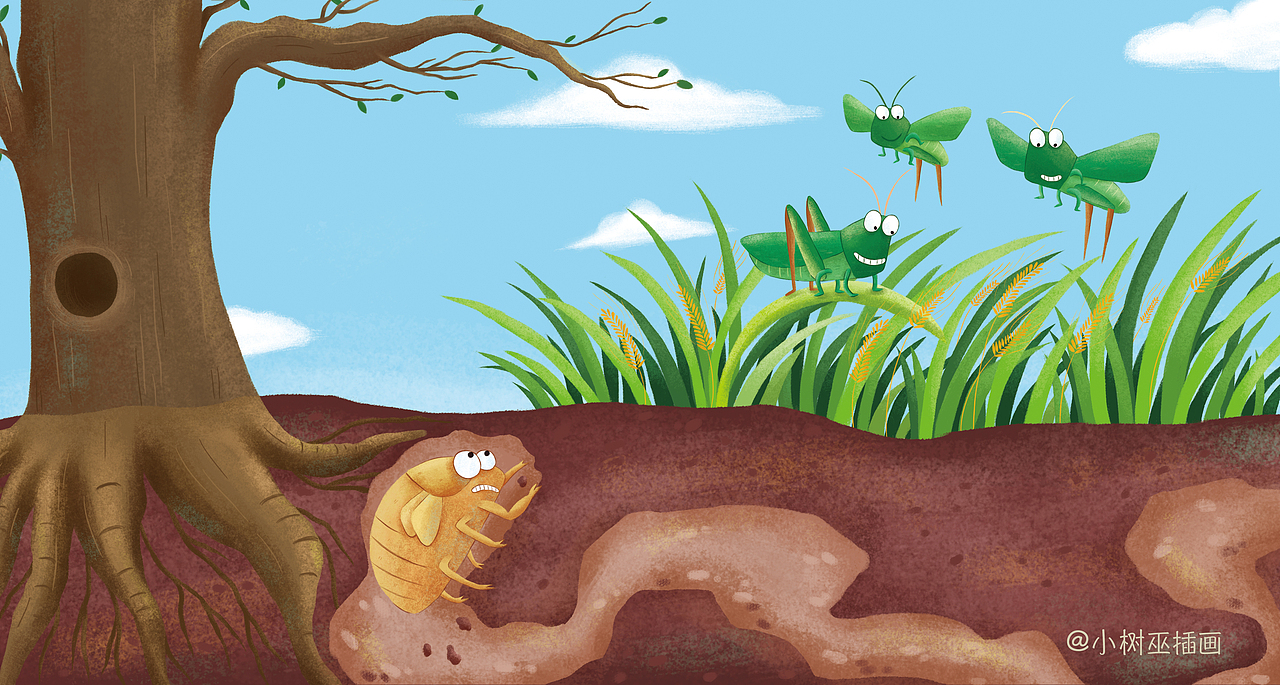 儿童绘本创作（图ZMzE0MDYwMjky） - 儿童插画 - 站酷设计师小树巫插画原创素材 - 站酷ZCOOL