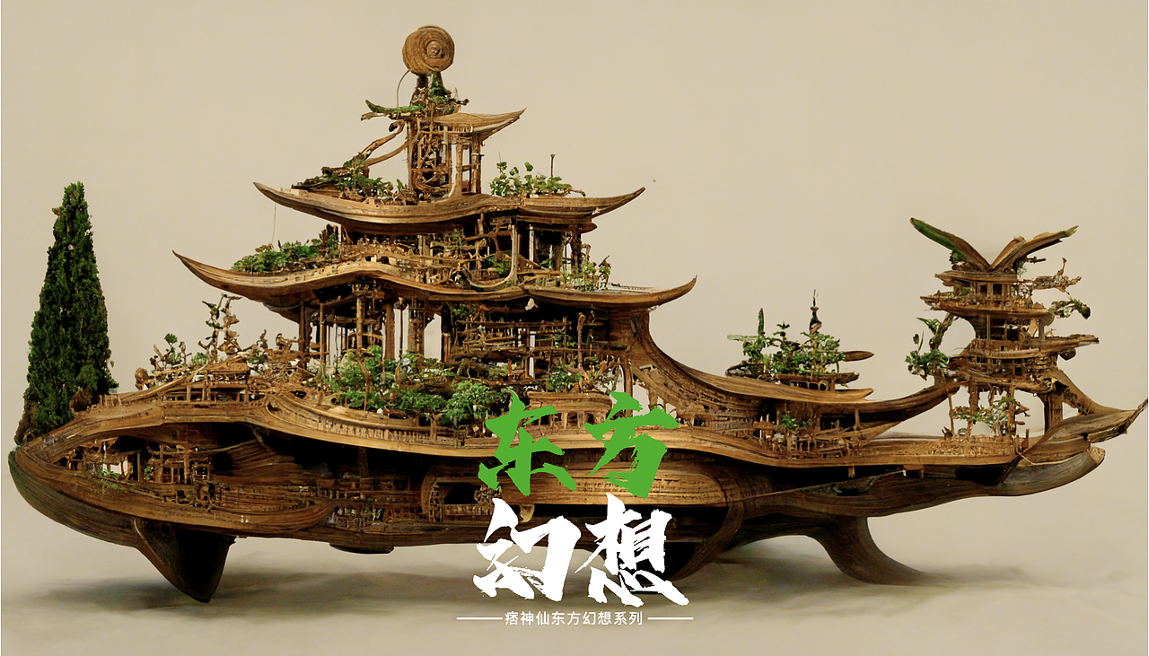 东方幻想——华夏飞船设计（图ZMzE3OTM2OTY4） - 人物/生物 - 站酷设计师痞神仙ImPi原创素材 - 站酷ZCOOL