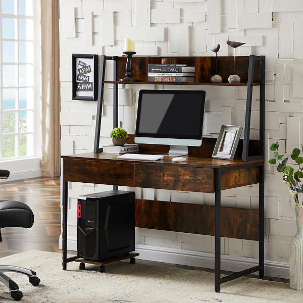 电脑桌拍摄,家具摄影,电脑桌场景现场拍摄图