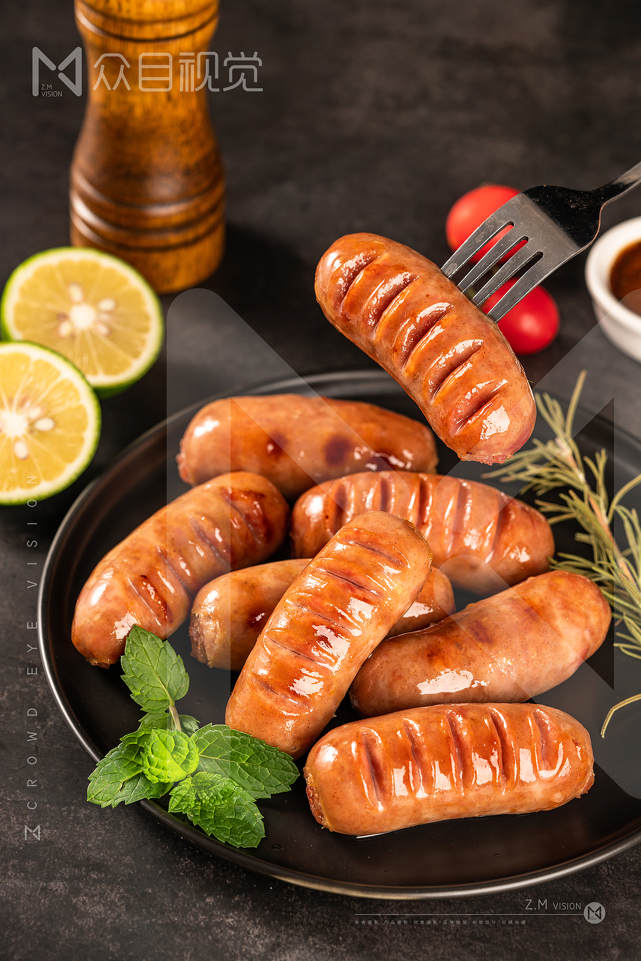 烤肠 | 美食拍摄 x 众目摄影