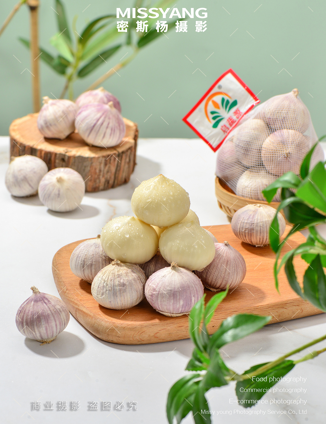 农产品大蒜独头蒜|电商美食摄影|产品拍摄×郑州密斯杨