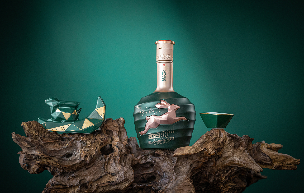 产品拍摄-白酒拍摄-珍酒-兔飞猛进珍三十（图ZMzI3MjQ5NTMy） - 产品摄影 - 站酷设计师叁羽映画原创素材 - 站酷ZCOOL