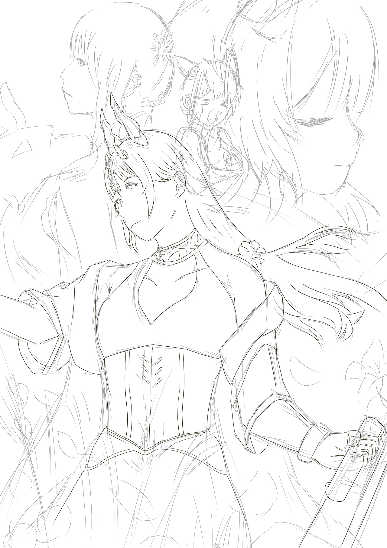 明日方舟--照我以火--苇草（图ZMzI1MDM4MTQ0） - 创作习作 - 站酷设计师椛楠twelve原创素材 - 站酷ZCOOL