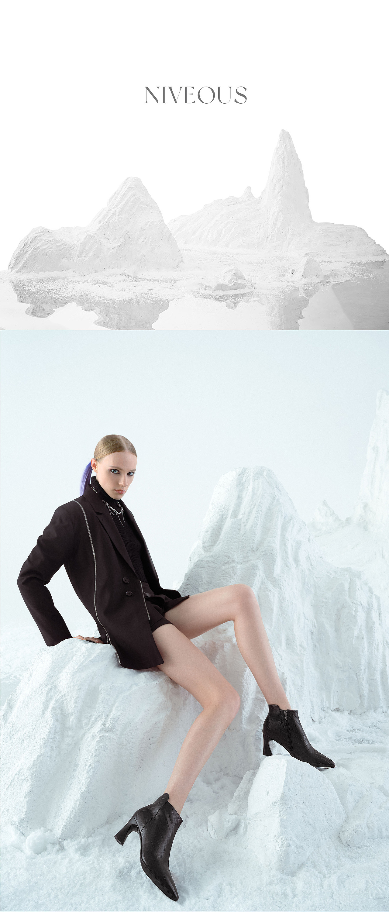 雪中行走的艺术