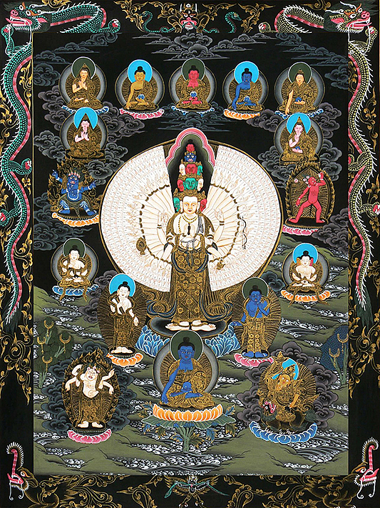 唐卡系列-菩萨二