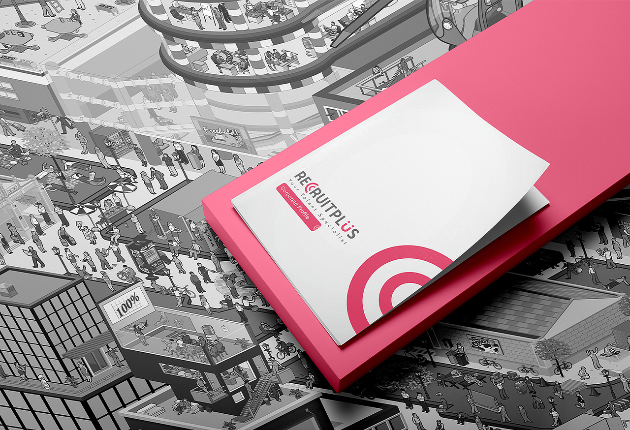 Recruitplus Corporate Profile Brochure Design（图ZMzA5MTU5NzU2） - 书籍/画册 - 站酷设计师rayzong原创素材 - 站酷ZCOOL
