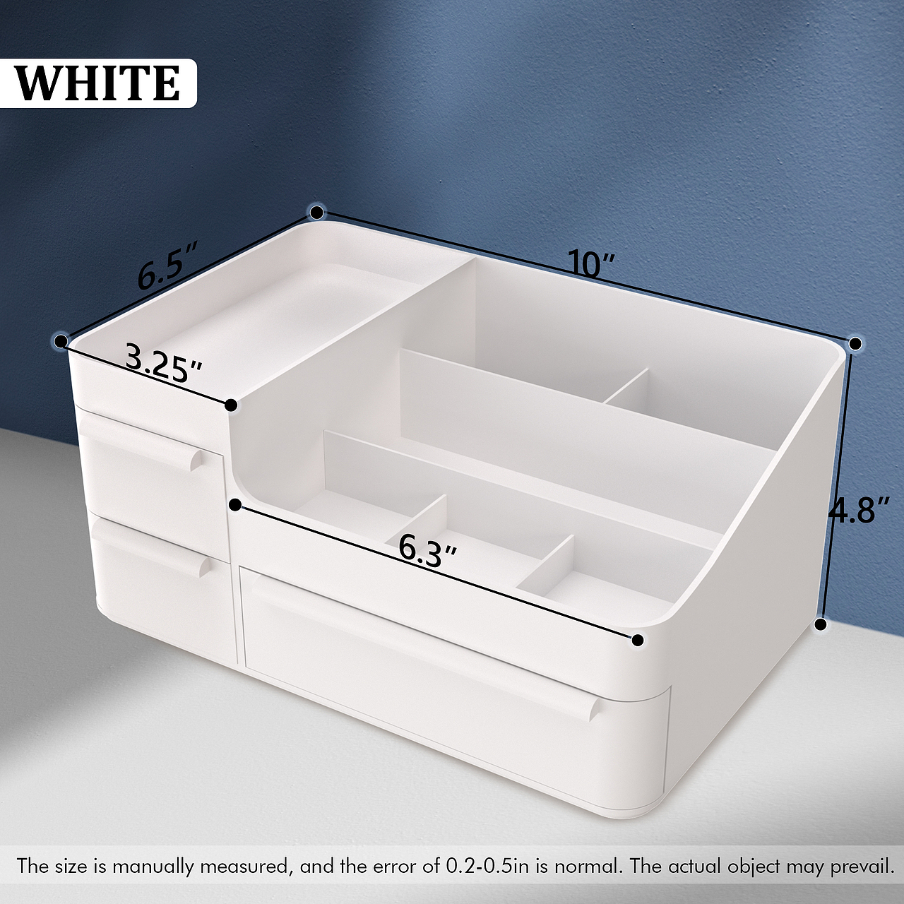 亚马逊电商设计-白色化妆盒主图