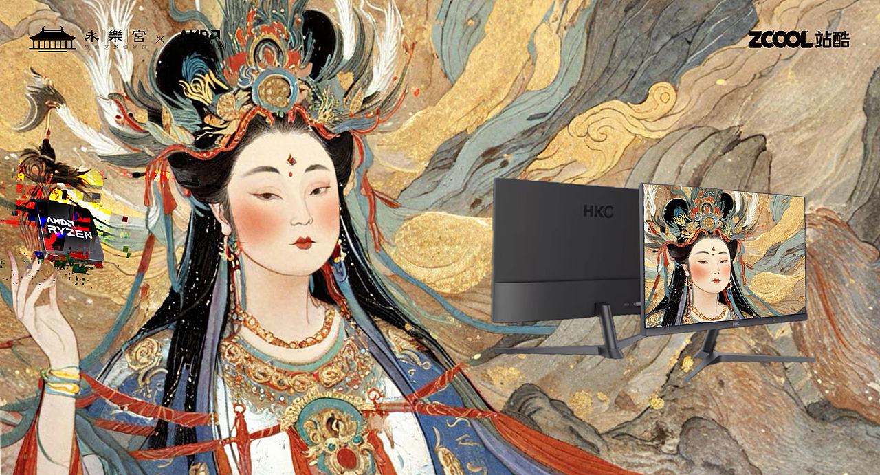 穿越千年（图ZMzU3MzQ2MzE2） - AI作品 - 站酷设计师司叶君原创素材 - 站酷ZCOOL