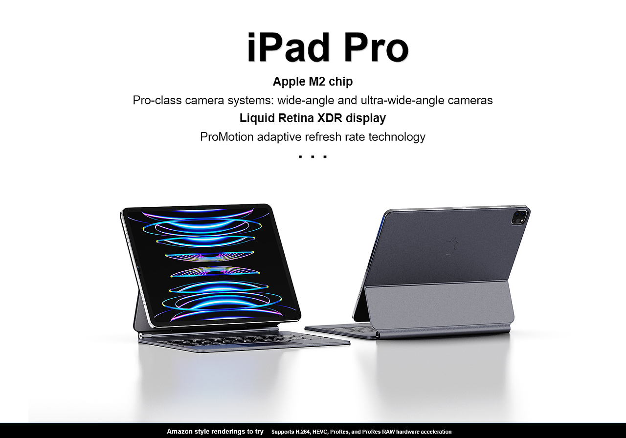【keyshot渲染】产品表现——iPad Pro