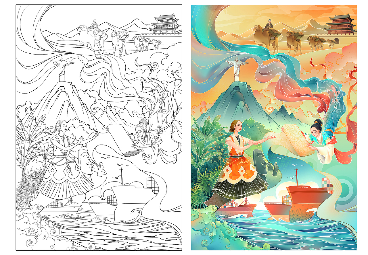 星蔚插画 | 中国日报《ChinaDaily》海外版近期合辑