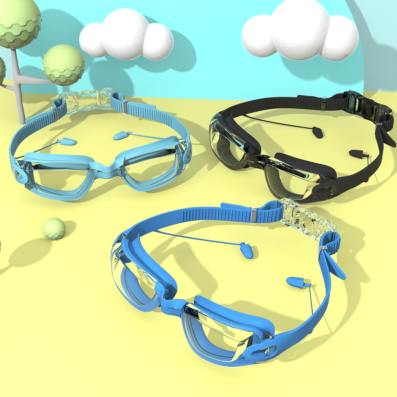 泳镜制作(带模型)近期作品