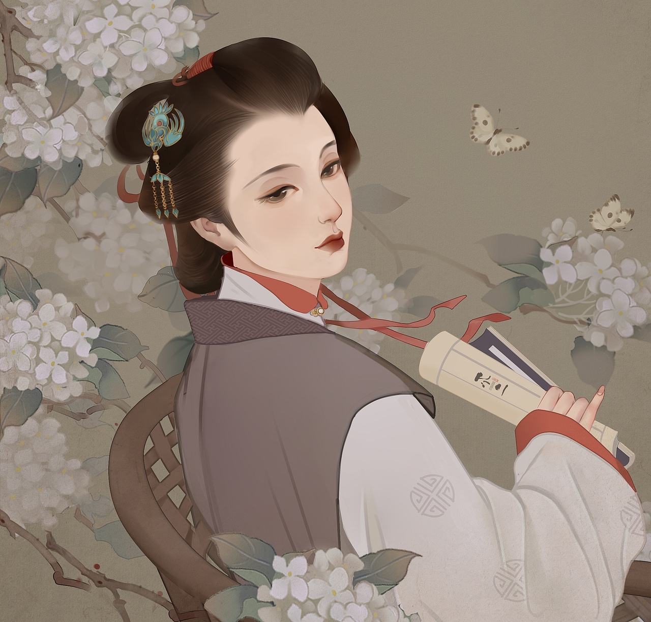 四月作品清风合集（图ZMzAxNDI3OTUy） - 艺术插画 - 站酷设计师不二意先生原创素材 - 站酷ZCOOL