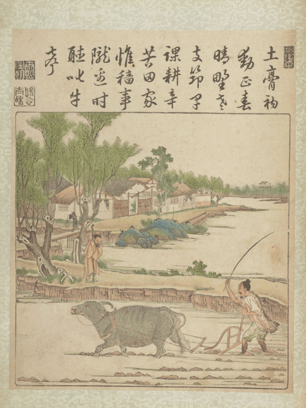 央视“丰”晚-《耕织图》动画制作