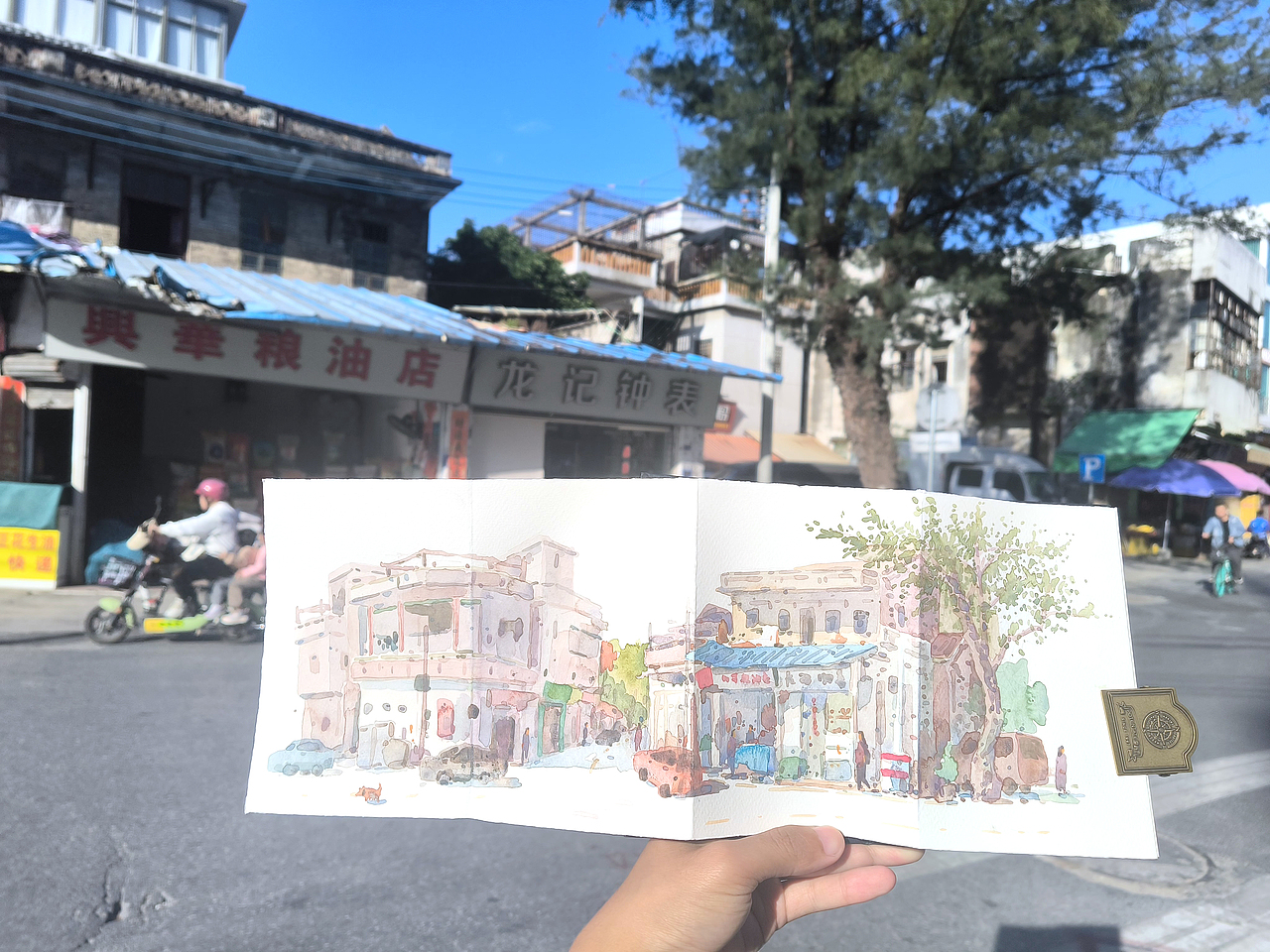 『画本系列』-我的第48本画本-建筑系列长卷