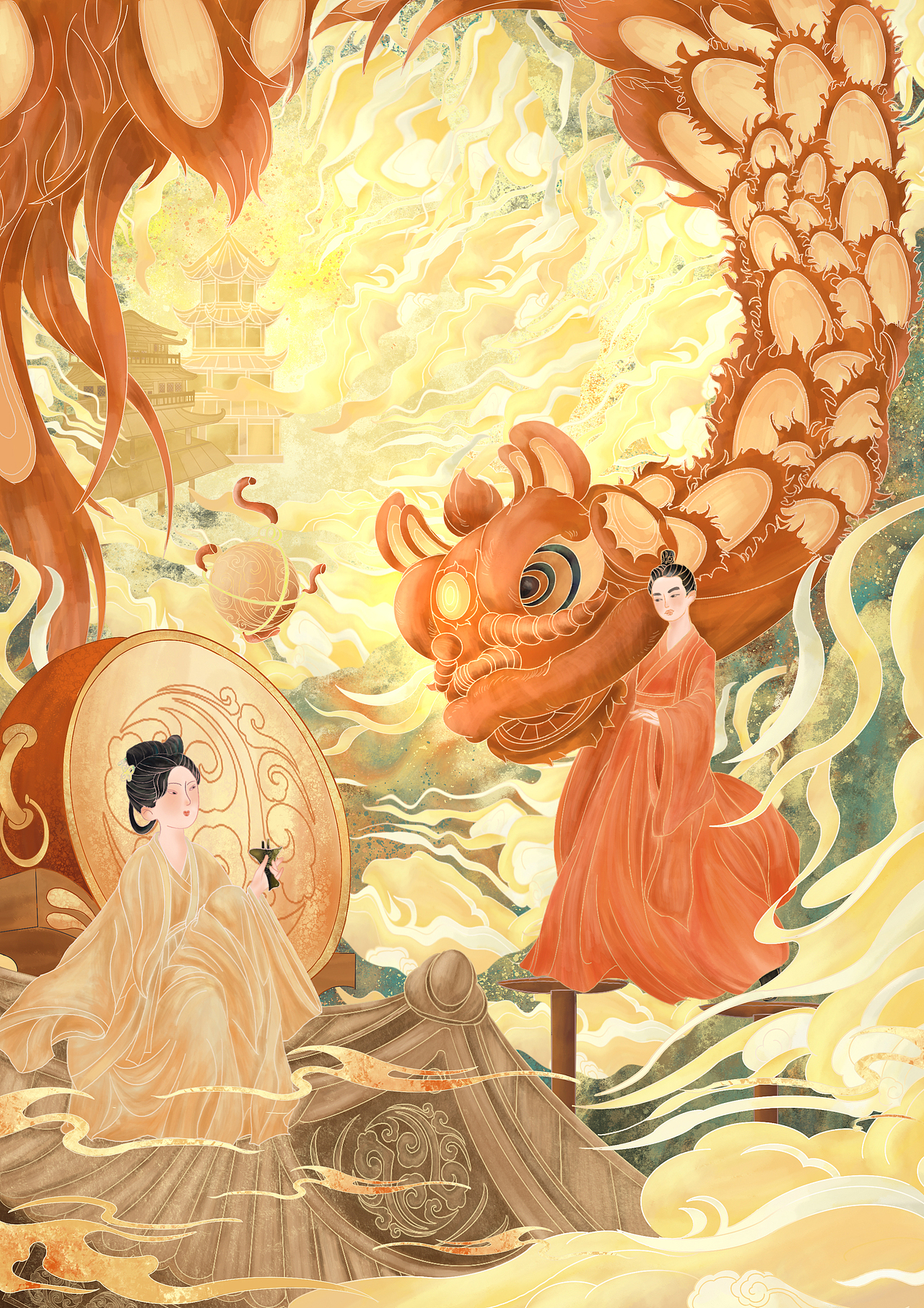 诗经动态插画视频合集1