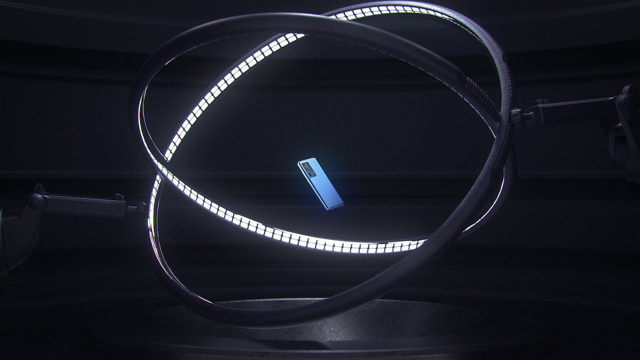 C4D动态作品-手机动画-渲染