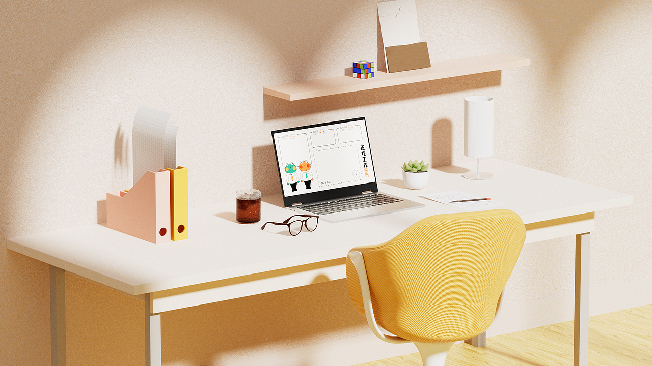 Furniture scene 动画渲染（图ZMzI2ODkyNDYw） - 场景 - 站酷设计师霄鹏XiAOPENG原创素材 - 站酷ZCOOL