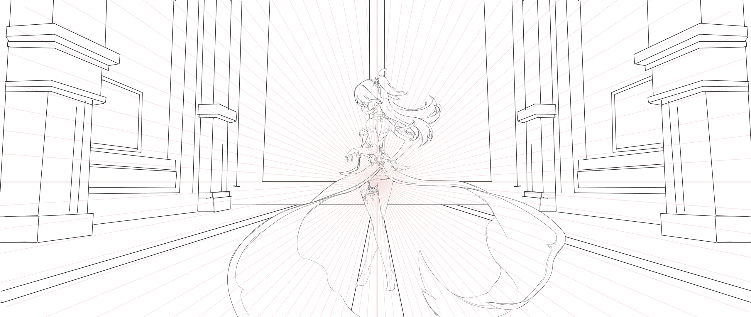 崩坏3x原神!断罪皇女-菲谢尔!画的!