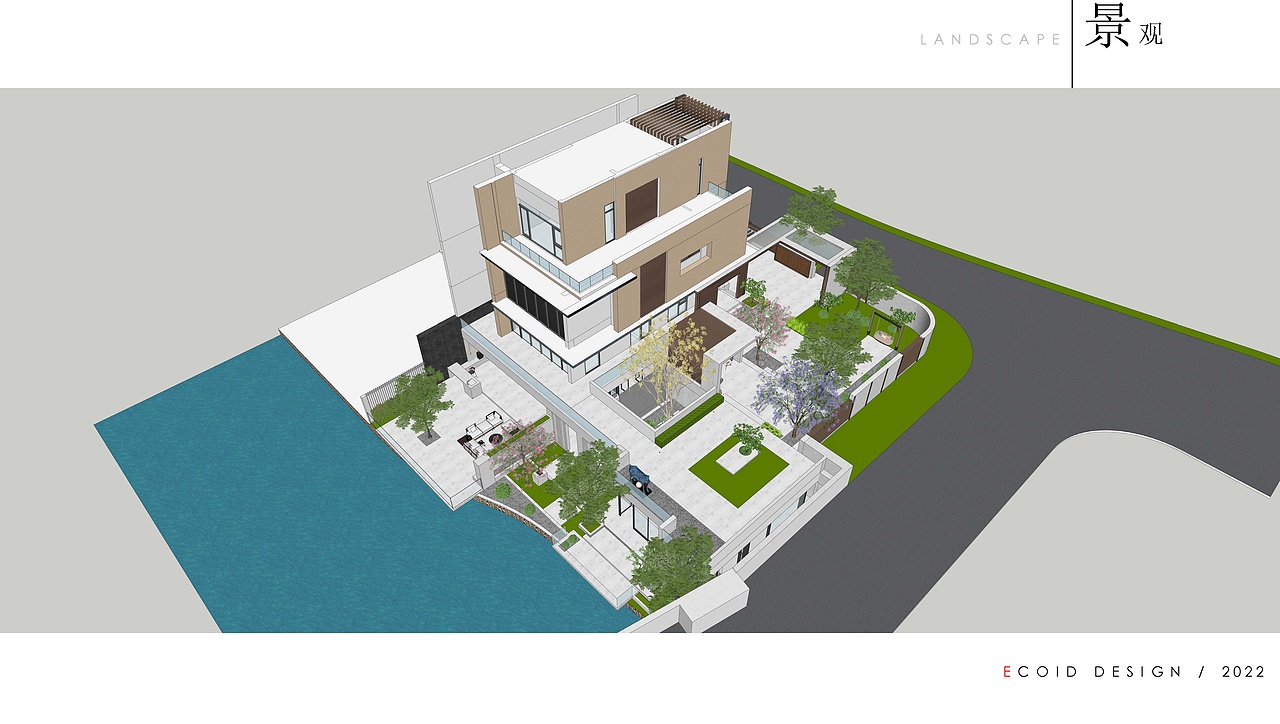 深圳欢乐海岸蓝楹湾别墅设计