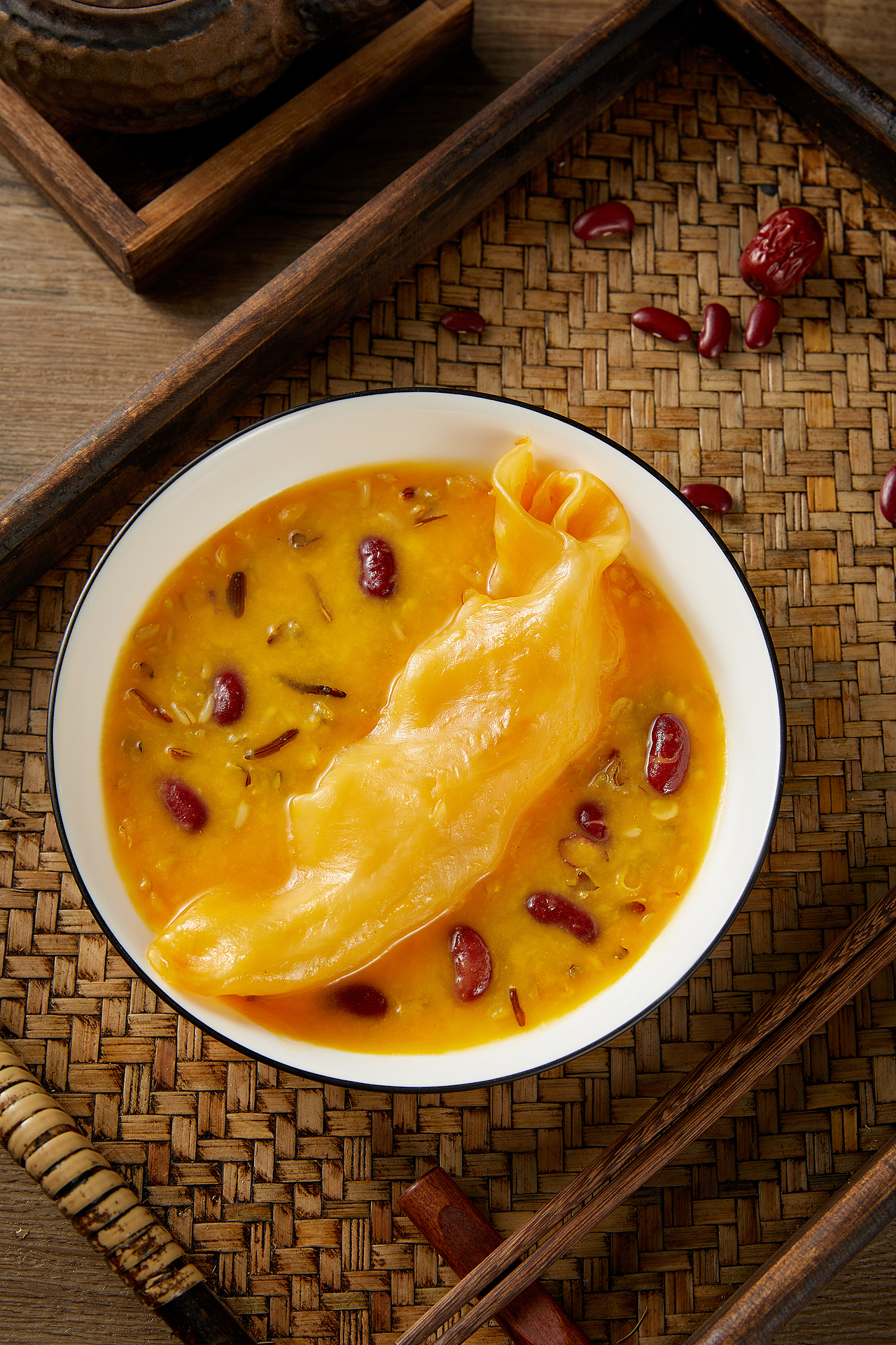 鱼翅场景图 花胶拍摄 