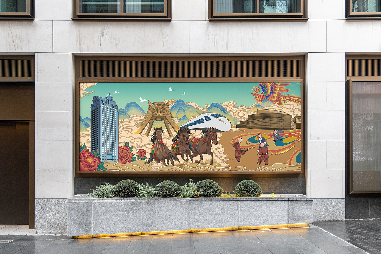 淄博臨淄文旅X泓宇視界|泱泱齊風(fēng)插畫長(zhǎng)卷（圖ZMzM4MTk3Mzgw） - 商業(yè)插畫 - 站酷設(shè)計(jì)師泓宇視界原創(chuàng)素材 - 站酷ZCOOL