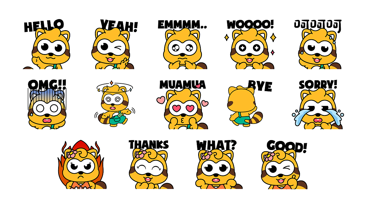 Coati小浣熊品牌升级（图ZMzQyOTkzMDc2） - 品牌 - 站酷设计师RFstudio原创素材 - 站酷ZCOOL