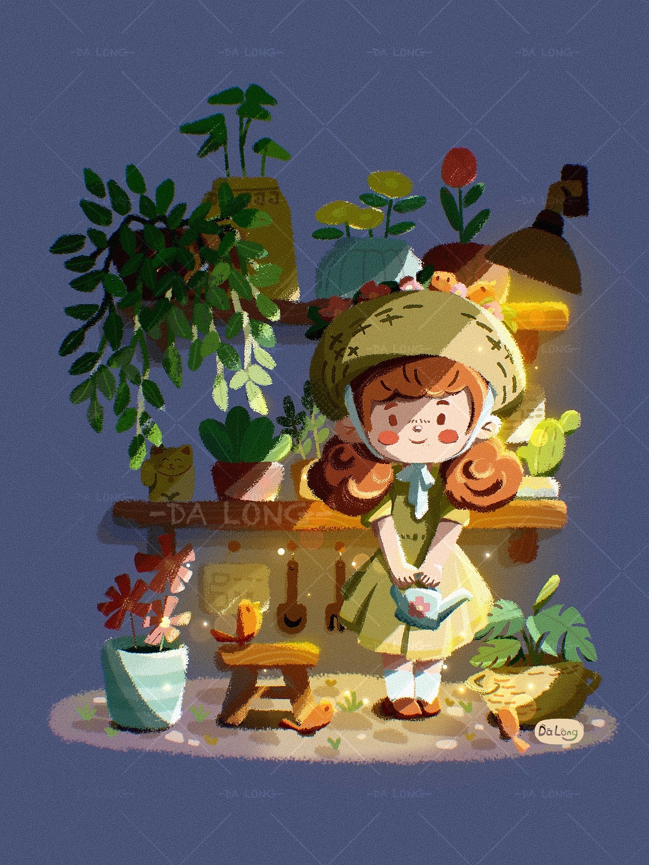 和花花草草道声晚安呀