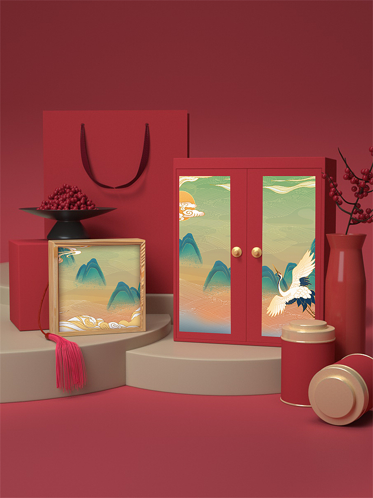 2022礼盒包装样机