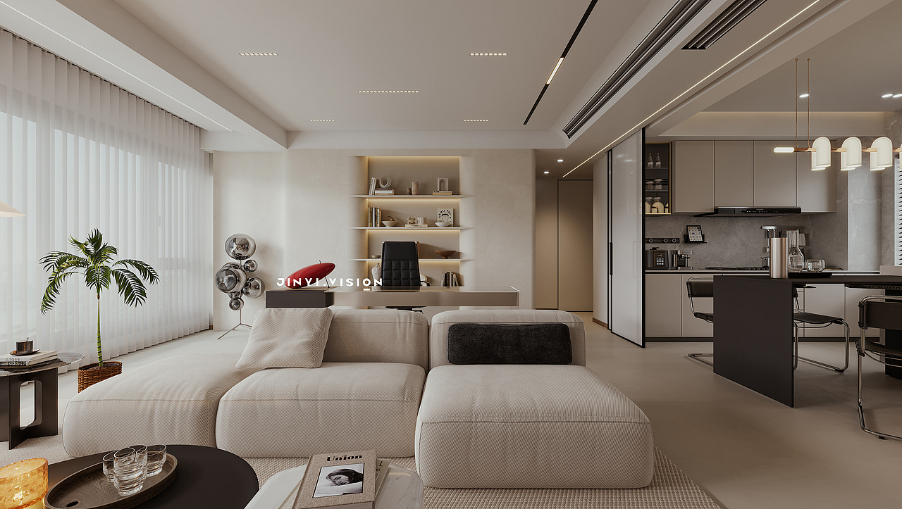 现代简约效果图表现