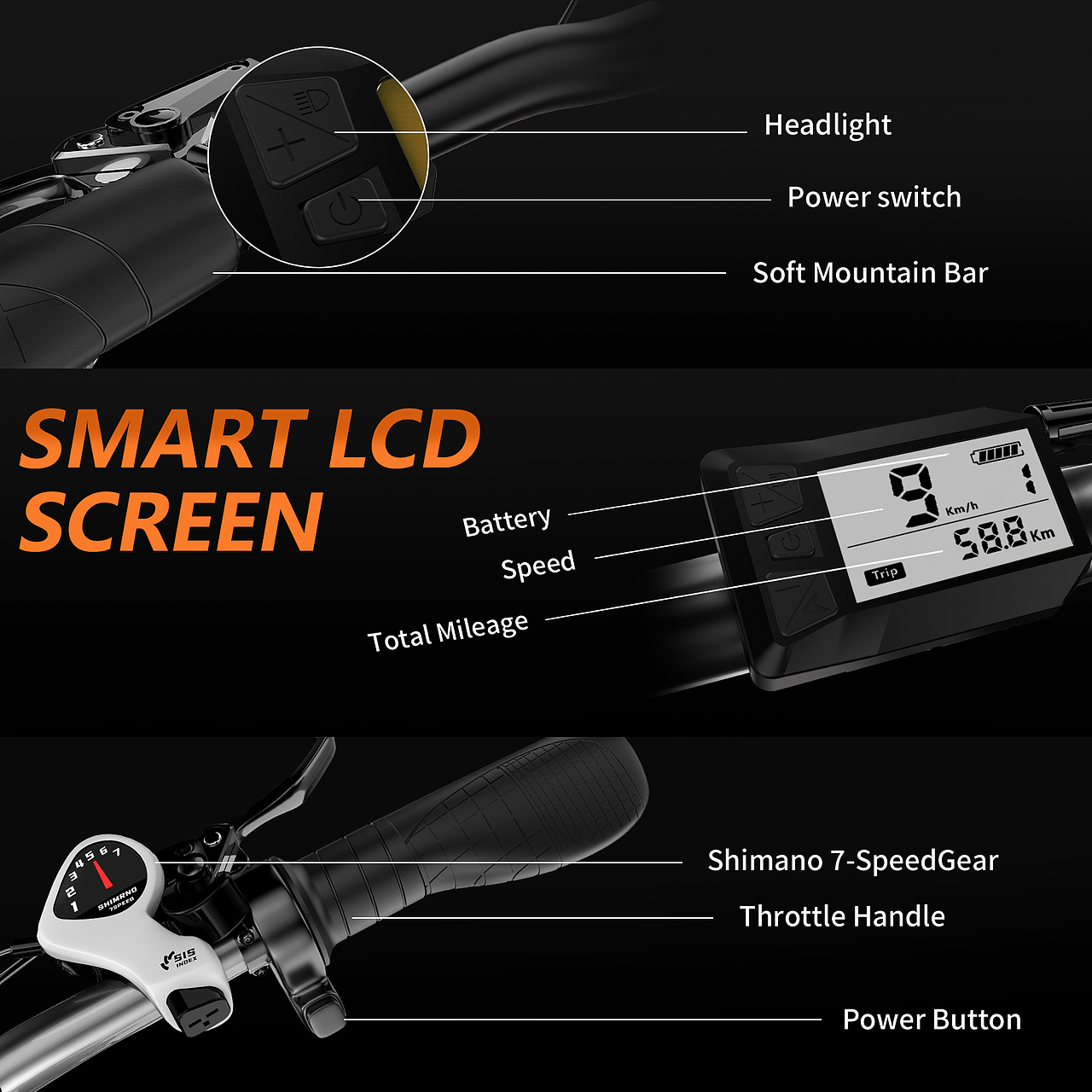 亚马逊 电动三轮车 主图 精修