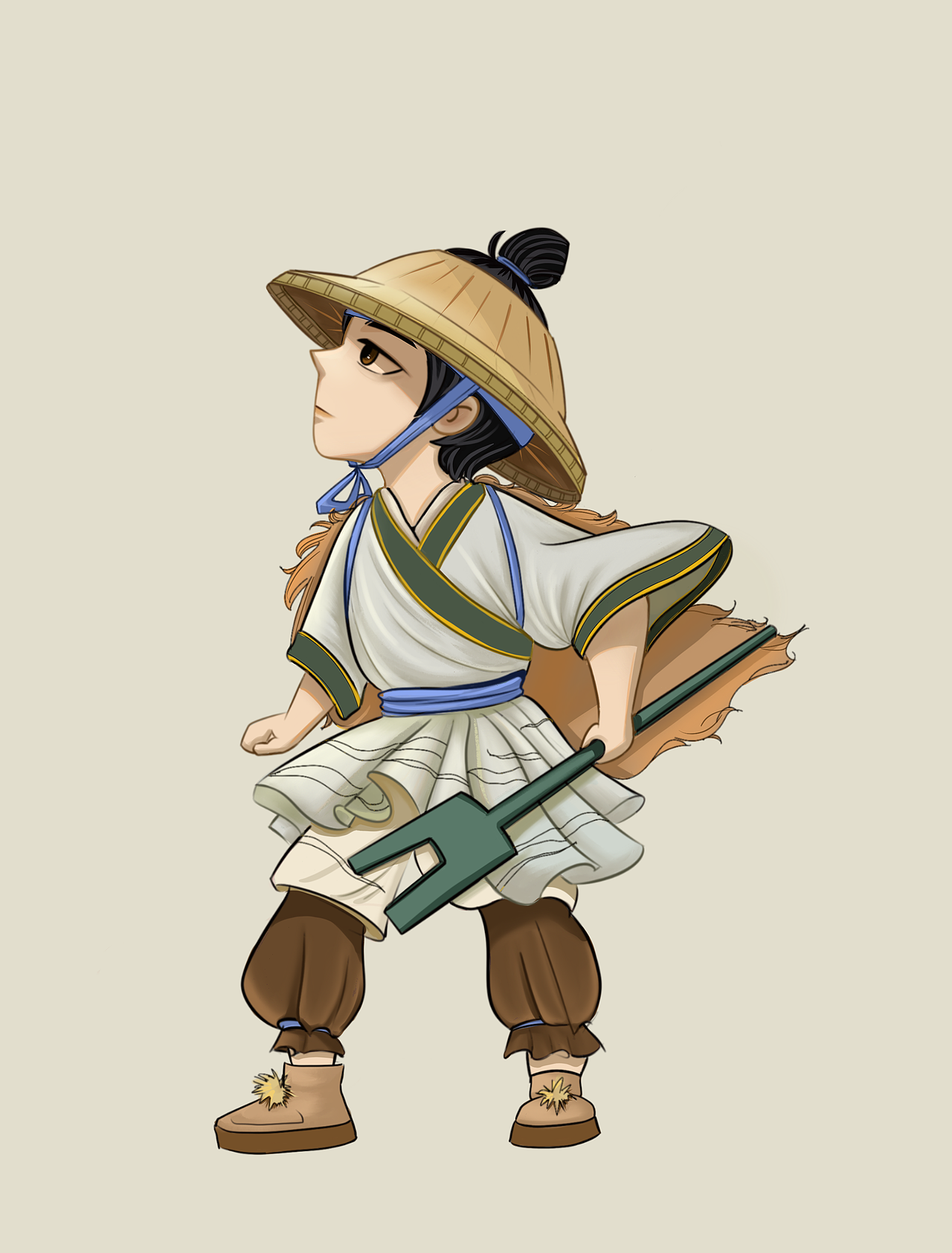 大禹，女娲，于成龙卡通形象IP设计