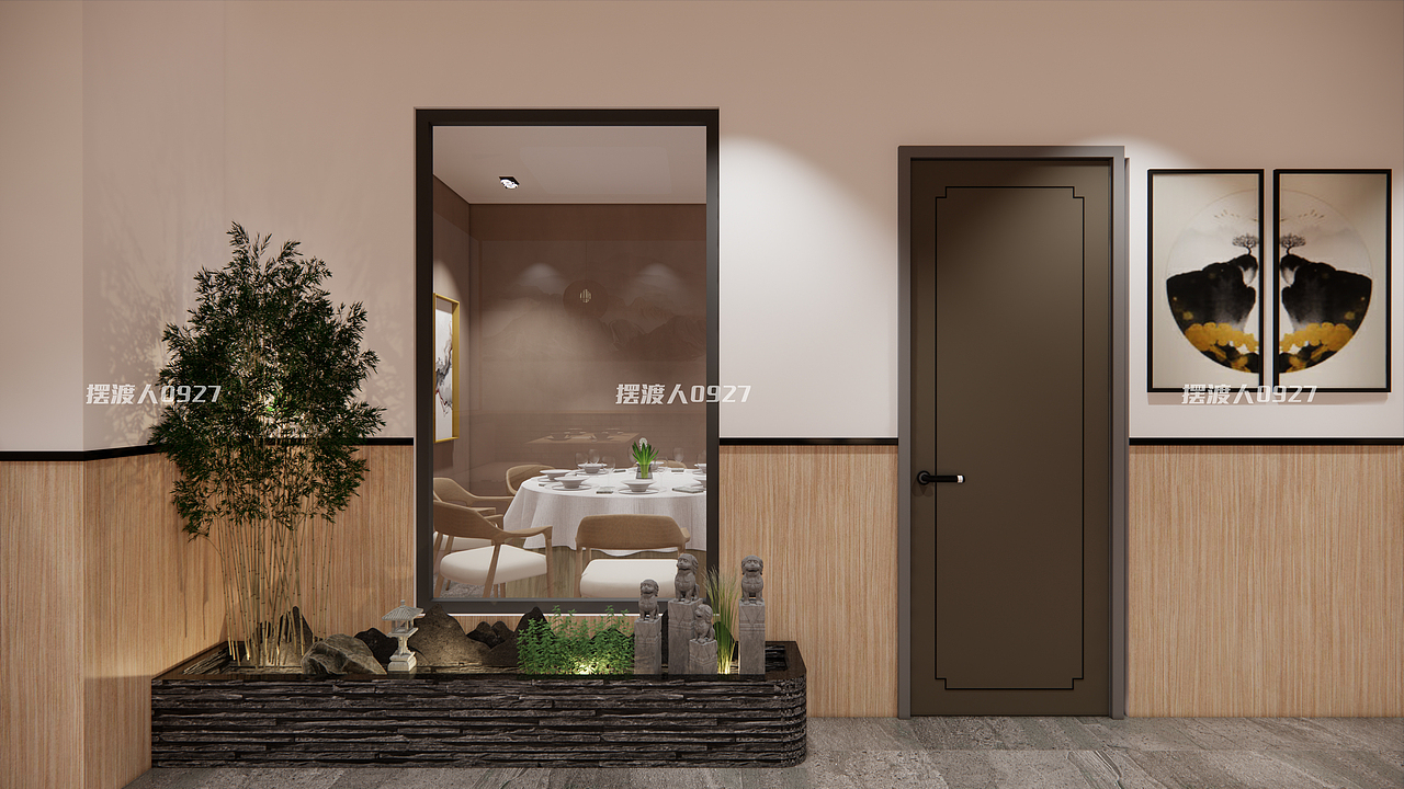 成都“渔港汇”河鲜餐厅设计