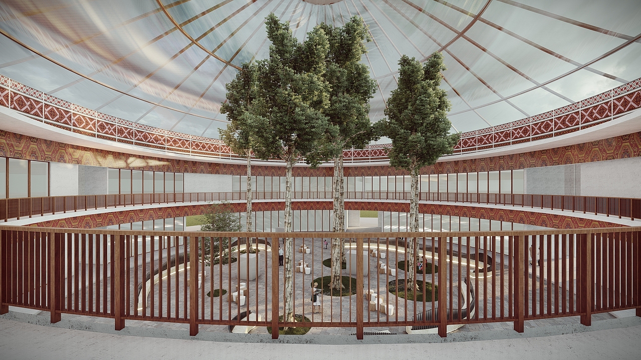 那拉提-伊州游客服务中心设计