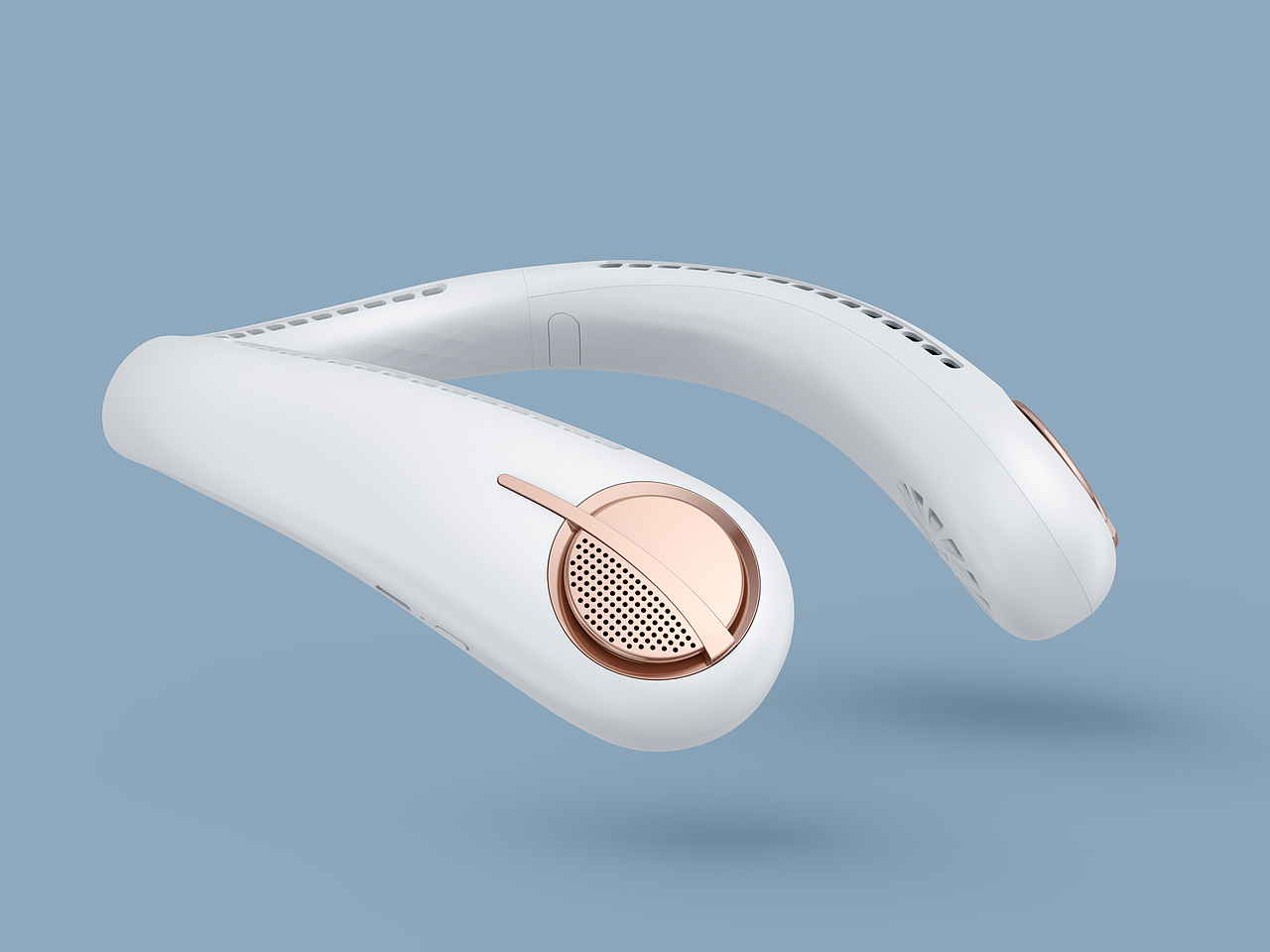 【Benks品牌—挂脖风扇渲染】 Render（图ZMzIwODYwMzYw） - 产品 - 站酷设计师月京舞梨原创素材 - 站酷ZCOOL