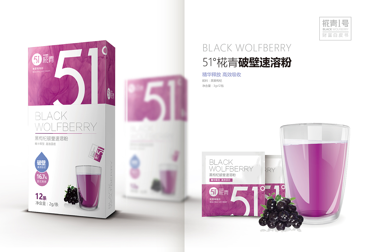 黑枸杞画册 | 企业宣传册 | 产品包装设计 | 极简风