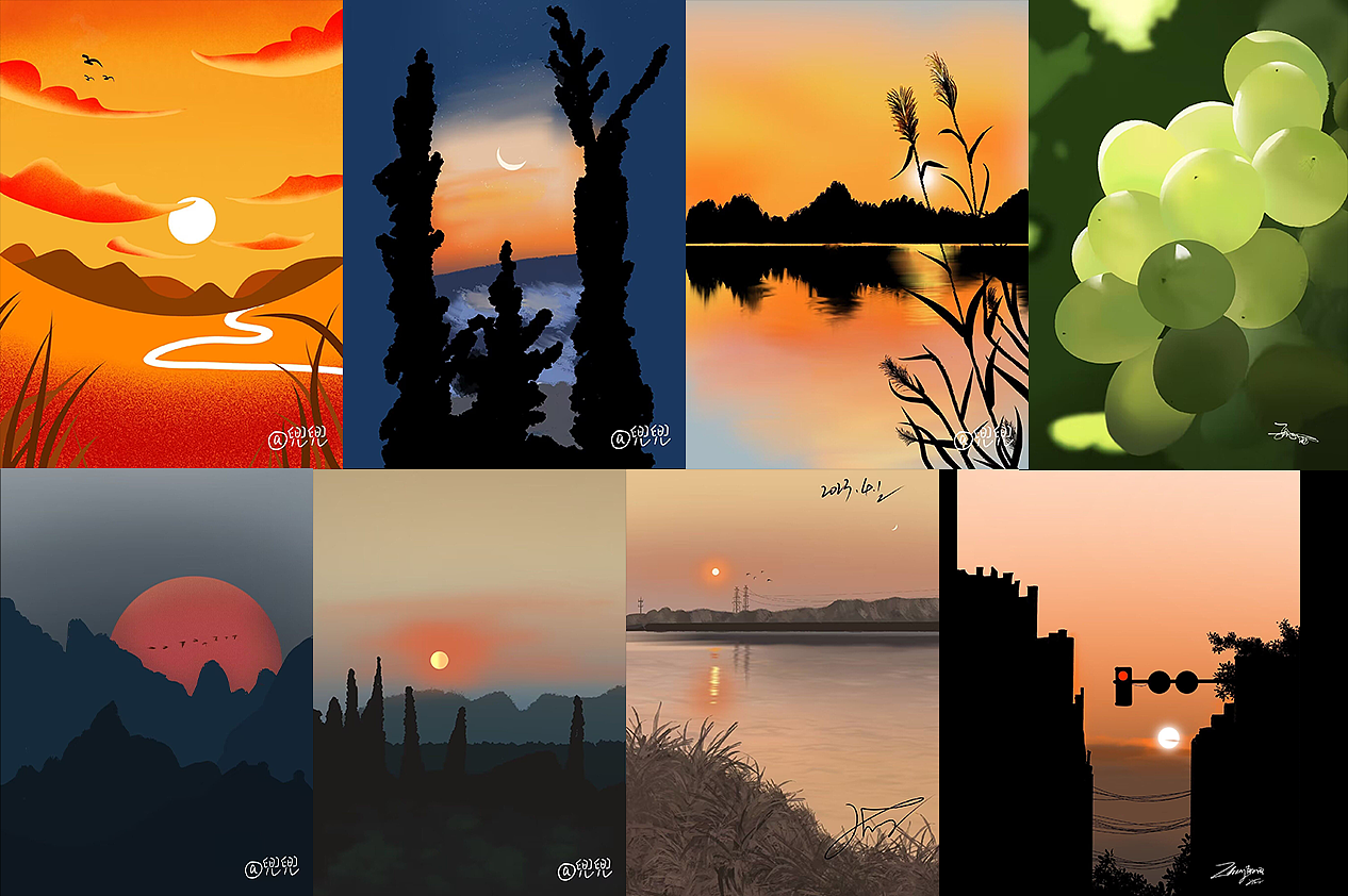 上半年碎碎作品....（图ZMzQxMTc5Mjg0） - 品牌 - 站酷设计师酷酷的兜原创素材 - 站酷ZCOOL