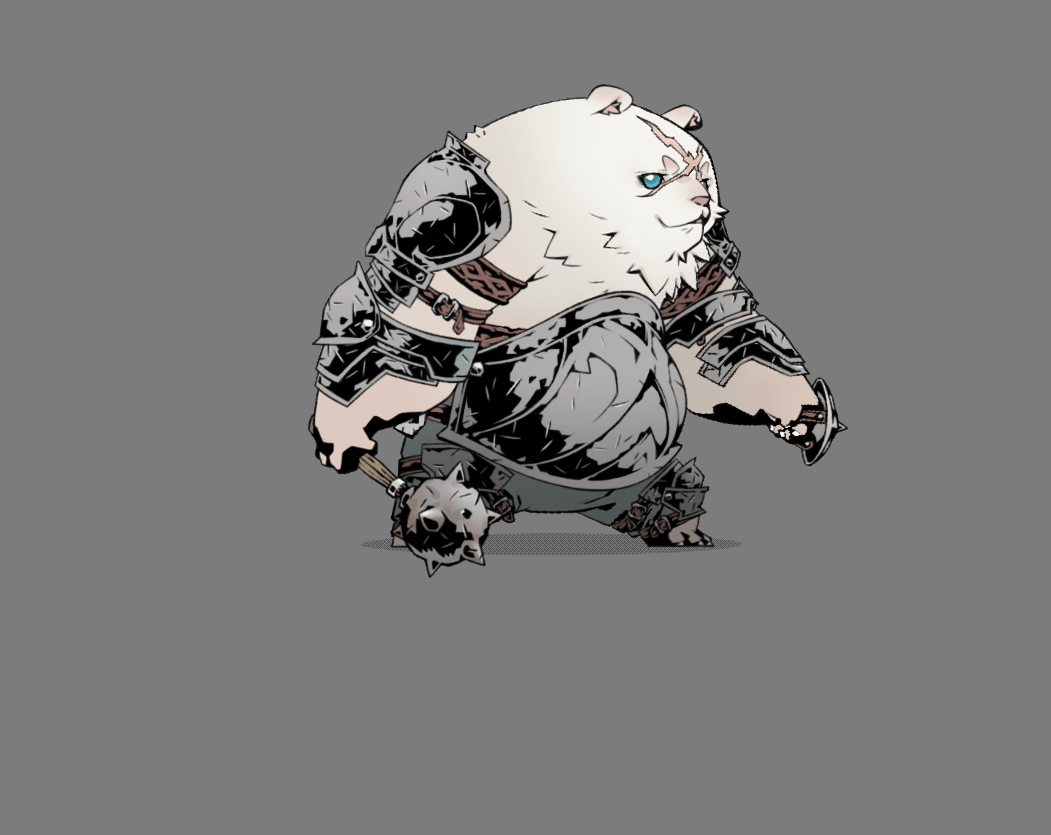 bear-spine-pose（图ZMzUyMzI5ODcy） - 独立游戏 - 站酷设计师三栖人设计原创素材 - 站酷ZCOOL
