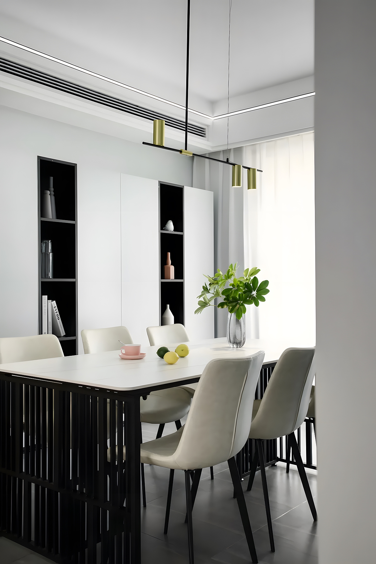 案例分享丨116㎡现代三居，生活就是这样简单自然！（图ZMzE4MDIwMzYw） - 家装设计 - 站酷设计师深圳岚庭装饰原创素材 - 站酷ZCOOL