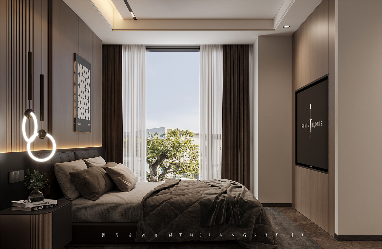 意式轻奢大平层,把极致和优雅藏进家里